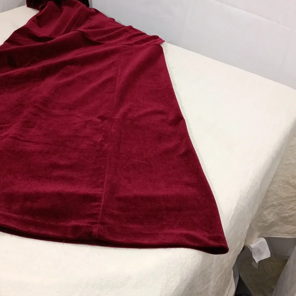 Lands' End, Women's Long Sleeve Dress - Deep Red - Picture 7 of 7